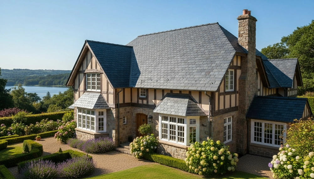 Każda płytka łupka to unikatowe dzieło natury. Jego warstwowa struktura gwarantuje nie tylko wyjątkową estetykę, ale także niezwykłą trwałość na lata